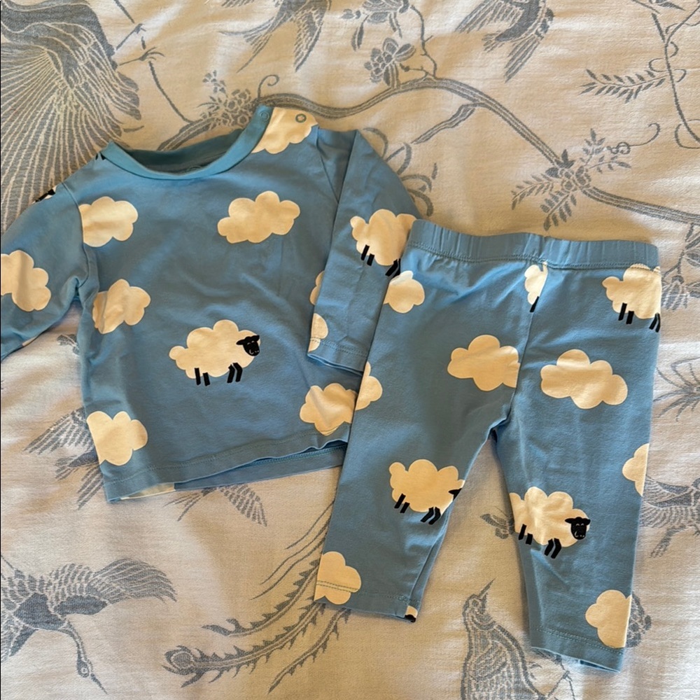 Stella McCartney Blue Cloud & Sheep Kids Matching Set